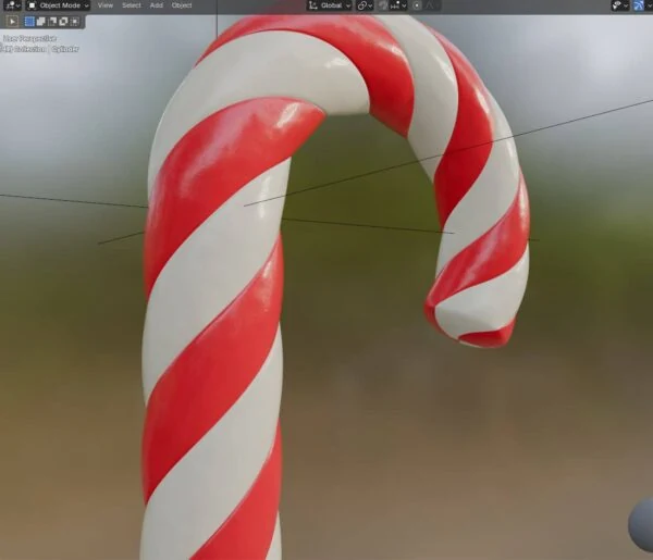 Робочий процес створення Candy Cane